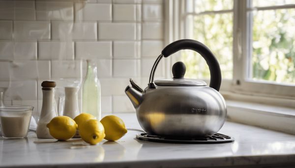 Calcaire bouilloire : astuces naturelles pour un détartrage efficace