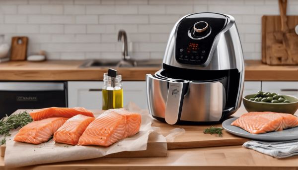 Comment cuire du saumon surgelés à l’air fryer rapidement ?