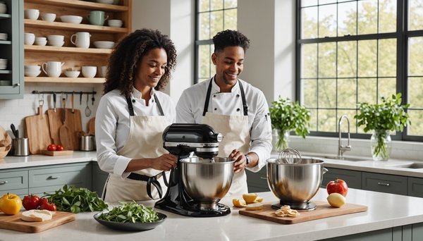 Les robots pâtissiers au meilleur rapport qualité-prix : notre sélection